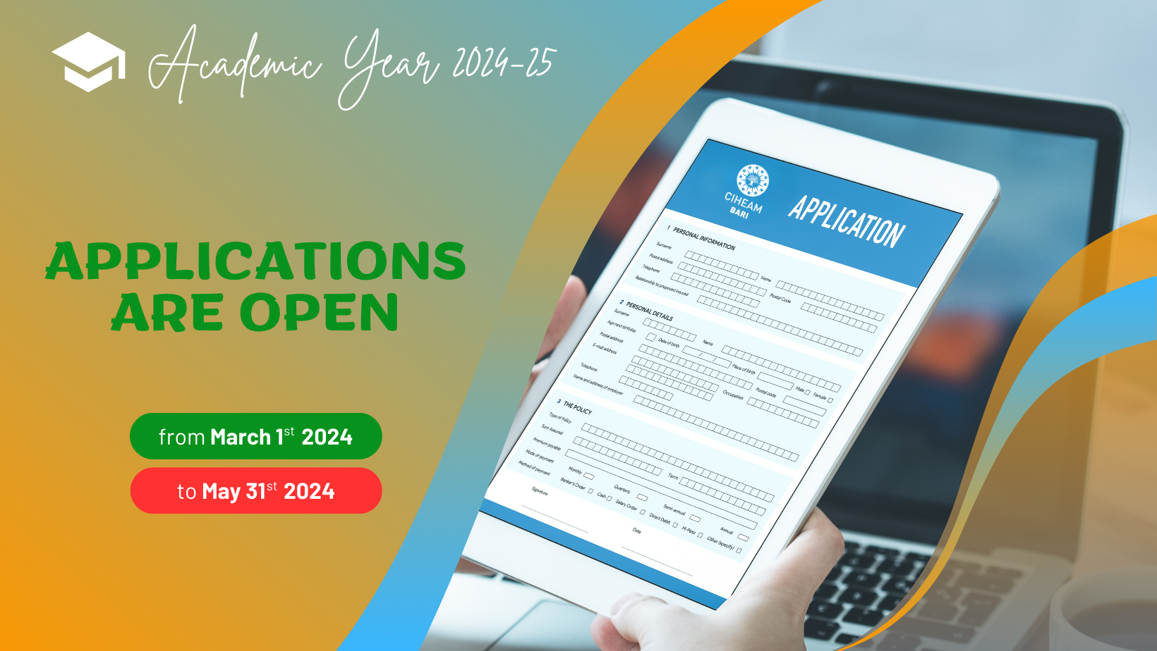 2024-2025 Master’s Programmes - Applications are open - CIHEAM Bari